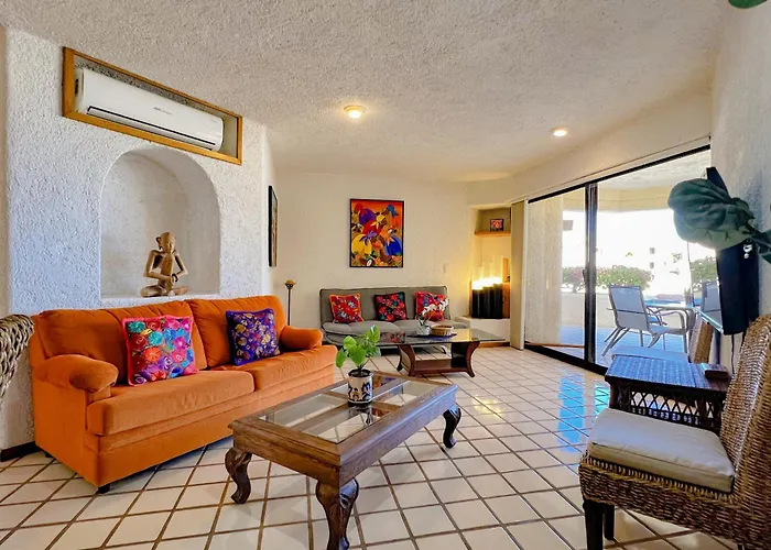 Apartment & Oceanfront Terrasol Condo, 2 Pools & Patio Cabo San Lucas